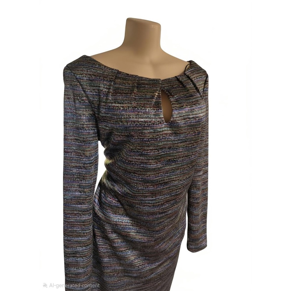 Kay Unger A Line Sheath Dress Size 16 Knee Length Mother Of Bride Lined Office